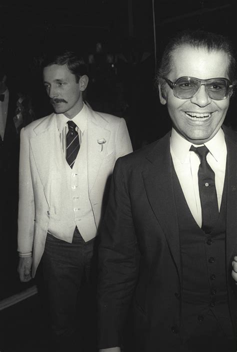 yves saint laurent and jacques de bascher|karl lagerfeld's ex partner.